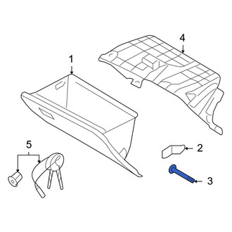 Hyundai OE - Front Glove Box Door Hinge Pin