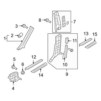 Hyundai OE - Pillars, Rocker & Floor - Interior Trim