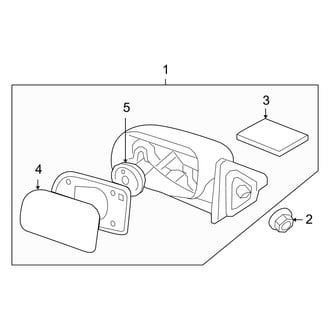Hyundai OE - Front Door - Outside Mirrors