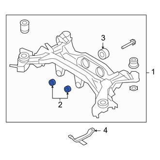 Hyundai OE - Rear Upper Suspension Crossmember Insulator