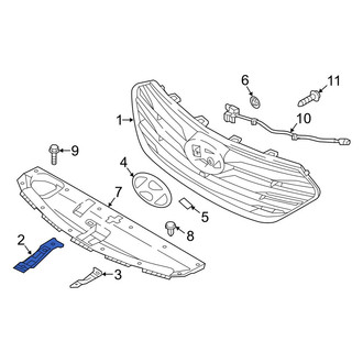 Hyundai OE - Left Grille Bracket