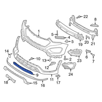 Hyundai OE - Front Lower Grille