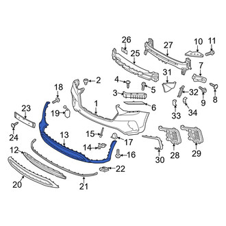 Hyundai OE - Front Lower Bumper Cover