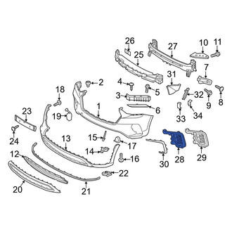 Hyundai OE - Front Left Jack Plug Cover