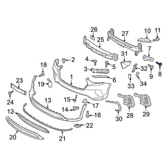 Hyundai OE - Bumper Cover Screw