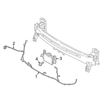 Hyundai OE - Front Bumper & Grille - Electrical Components