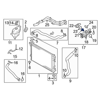 Hyundai OE - Engine Coolant Thermostat