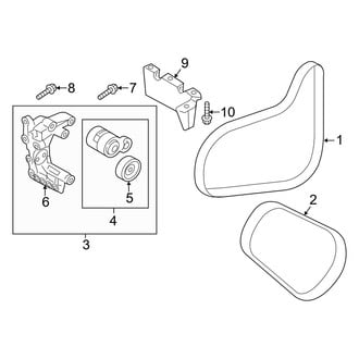 Hyundai OE - Cooling - Belts & Pulleys