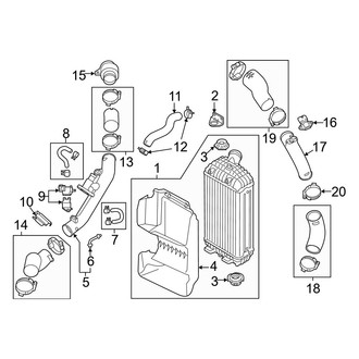 Hyundai OE - Cooling - Intercooler (2.0L)