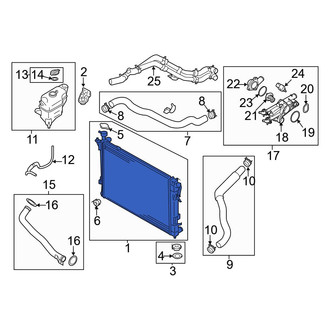Hyundai OE - Radiator
