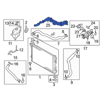 Hyundai OE - Engine Oil Cooler Line