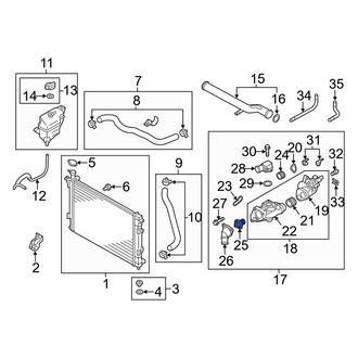 Hyundai OE - Engine Coolant Thermostat