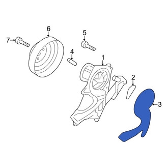 Hyundai OE - Left Engine Water Pump Gasket