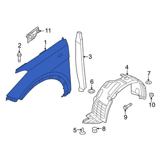 Hyundai OE - Front Right Fender