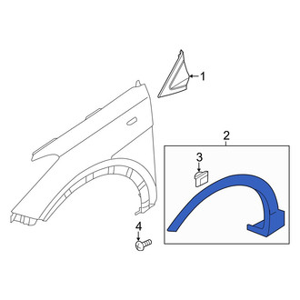 Hyundai OE - Front Left Wheel Arch Molding