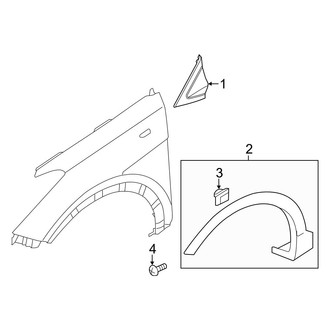 Hyundai OE - Fender - Exterior Trim