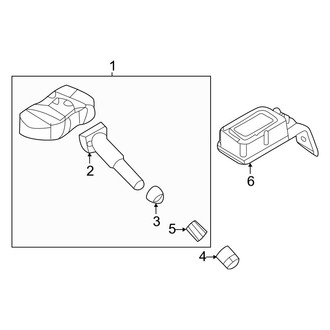Hyundai OE - Electrical - Tire Pressure Monitor Components