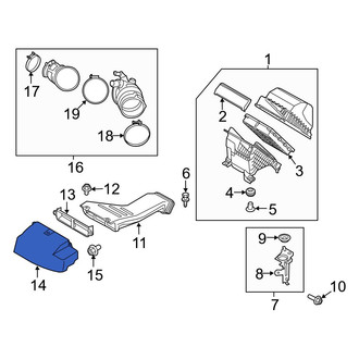 Hyundai OE - Engine Air Intake Hose