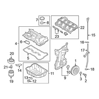 Hyundai OE - Engine / Transaxle - Engine Parts