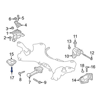 Hyundai OE - Right Automatic Transmission Mount Bolt
