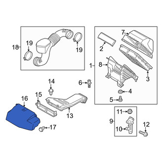 Hyundai OE - Engine Air Intake Hose
