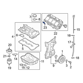 Hyundai OE - Engine Intake Manifold Gasket