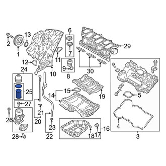 Hyundai OE - Engine Oil Filter Element
