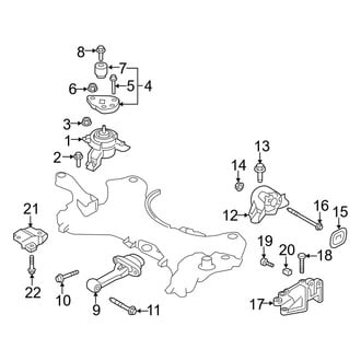 Hyundai OE - Engine / Transaxle - Engine & Transmission Mounting