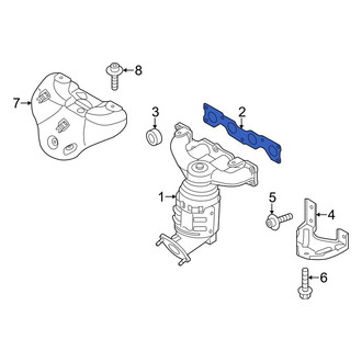 Hyundai OE - Exhaust Manifold Gasket