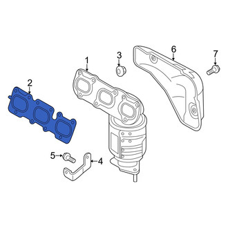 Hyundai OE - Right Exhaust Manifold Gasket