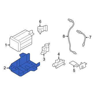 Hyundai OE - Vapor Canister Bracket