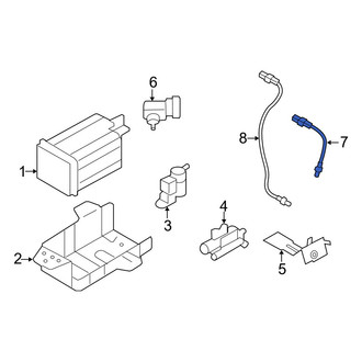 Hyundai OE - Rear Oxygen Sensor