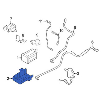 Hyundai OE - Vapor Canister Bracket