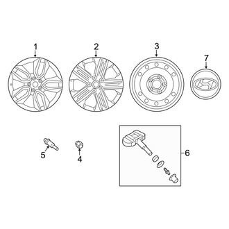 Hyundai OE - Wheels (Base / 2.0T)