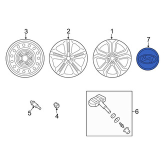 Hyundai OE - Wheel Cap