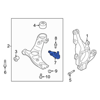 Hyundai OE - Front Suspension Ball Joint