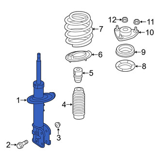 Hyundai OE - Front Left Suspension Strut