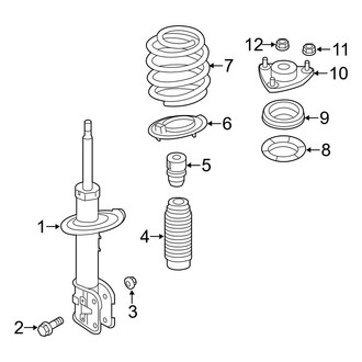 Hyundai OE - Front Suspension - Struts & Components