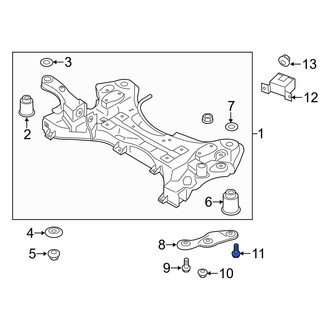 Hyundai OE - Suspension Crossmember Bolt