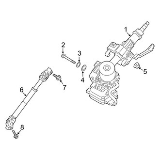 Hyundai OE - Steering Column Assembly (Base / 2.0T)