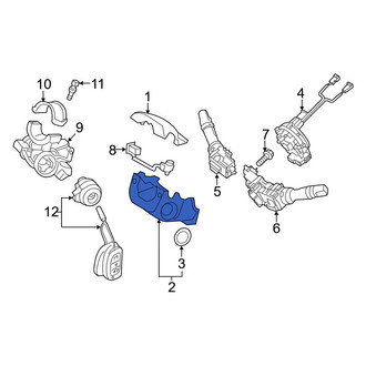 Hyundai OE - Upper Steering Column Cover