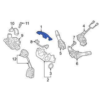 Hyundai OE - Lower Steering Column Cover