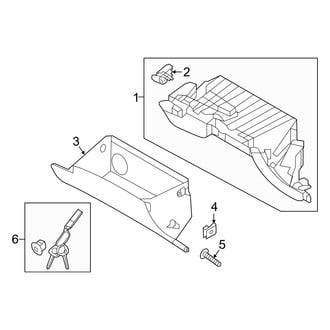 Hyundai OE - Instrument Panel - Glove Box (Base / 2.0T)