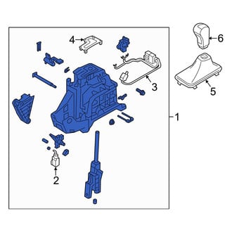Hyundai OE - Automatic Transmission Shift Lever