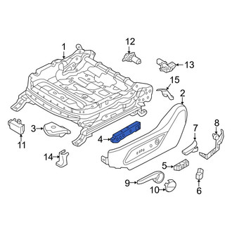 Hyundai OE - Front Left Power Seat Switch
