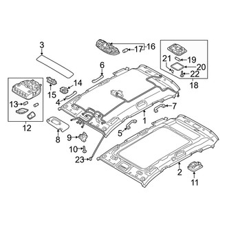 Hyundai OE - Roof - Interior Trim (Base / 2.0T)