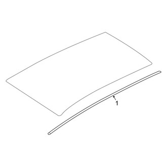 Hyundai OE - Roof - Exterior Trim (Limited / SE / SEL / SEL Plus / Ultimate)