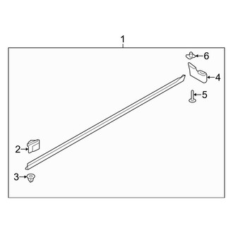 Hyundai OE - Pillars, Rocker & Floor - Exterior Trim (Base / 2.0T)