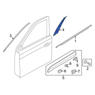Hyundai OE - Front Right Door Applique