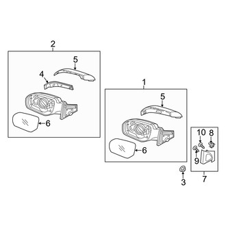 Hyundai OE - Front Door - Outside Mirrors
